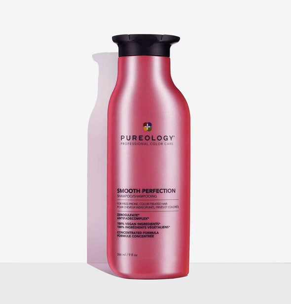 9 ounce bottle of Pureology Smooth Perfection Shampoo