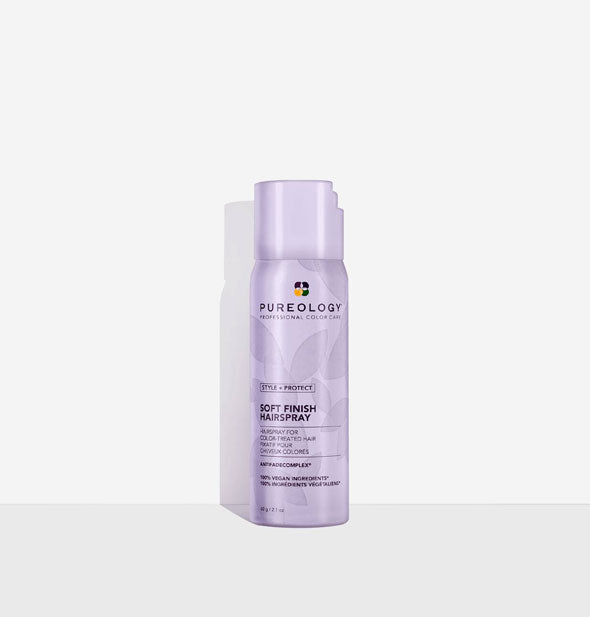 2.1 ounce can of Pureology Style + Protect Soft Finish Hairspray