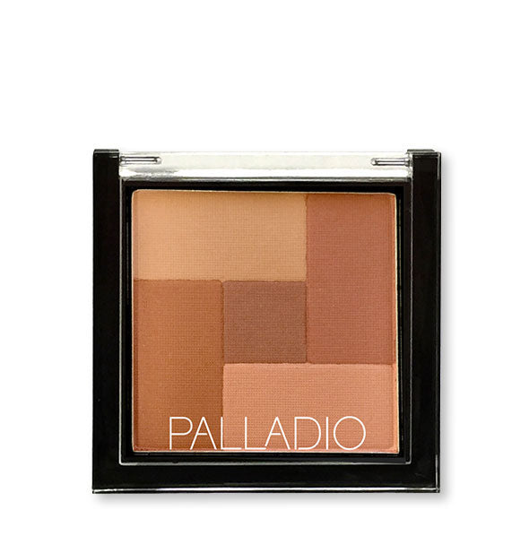 Square Palladio color palette in brown and gold tones