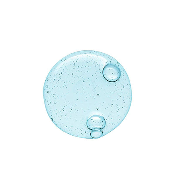 Sample droplet of Bumble and bumble Sunday Shampoo shows product color and consistency