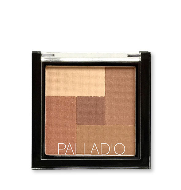 Square Palladio color palette in brown and beige tones