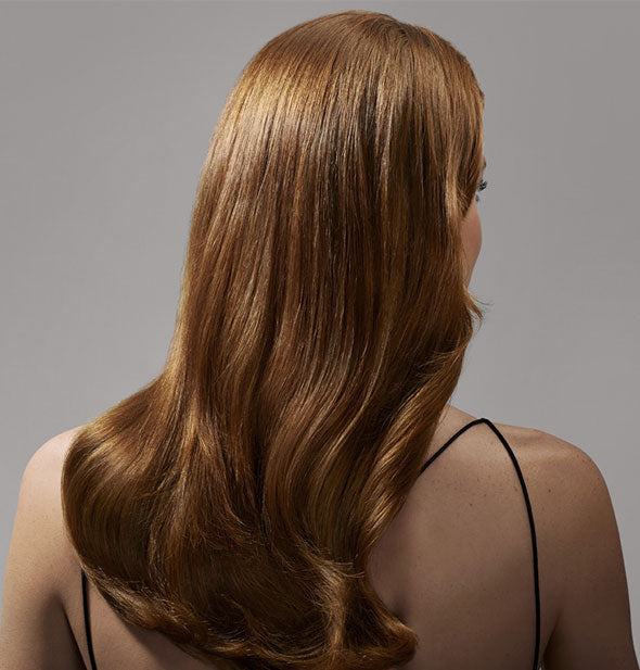 Hair that is styled with Oribe Supershine Moisturizing Cream