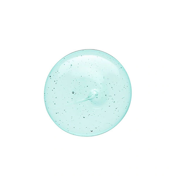 Sample droplet of Bumble and bumble Surf Foam Wash Shampoo shows product color and consistency
