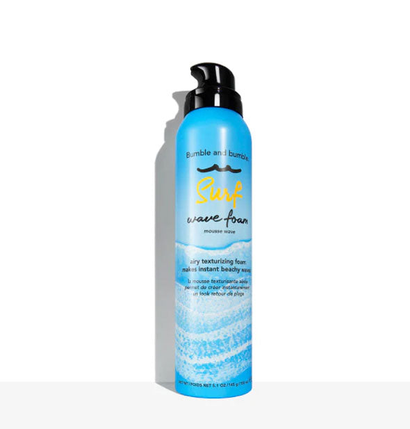 5.1 ounce can of Bumble and bumble Surf Wave Foam mousse