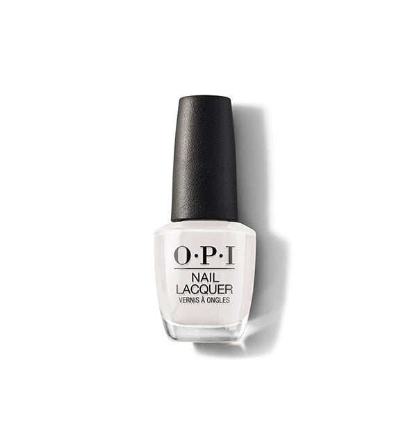 Bottle of OPI Nail Lacquer in white shade