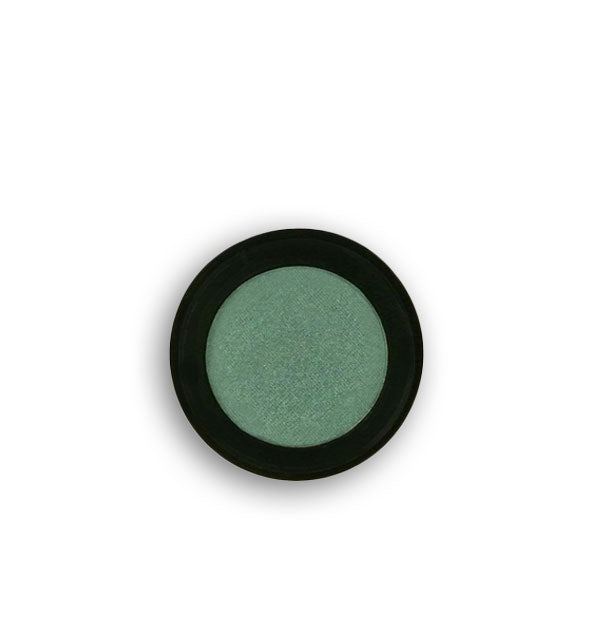 Pot of blue-green Pops Cosmetics eyeshadow
