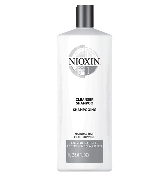 cleanser shampoo for light thinning hair 1 liter