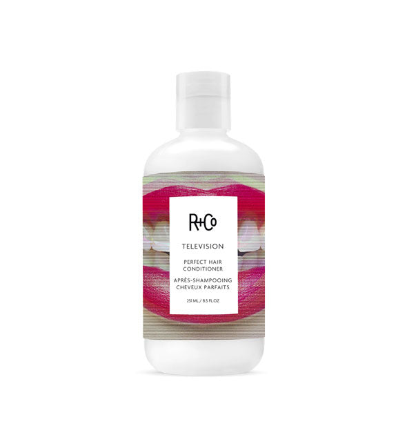 8.5 ounce bottle of R+Co Television Perfect Hair Conditioner