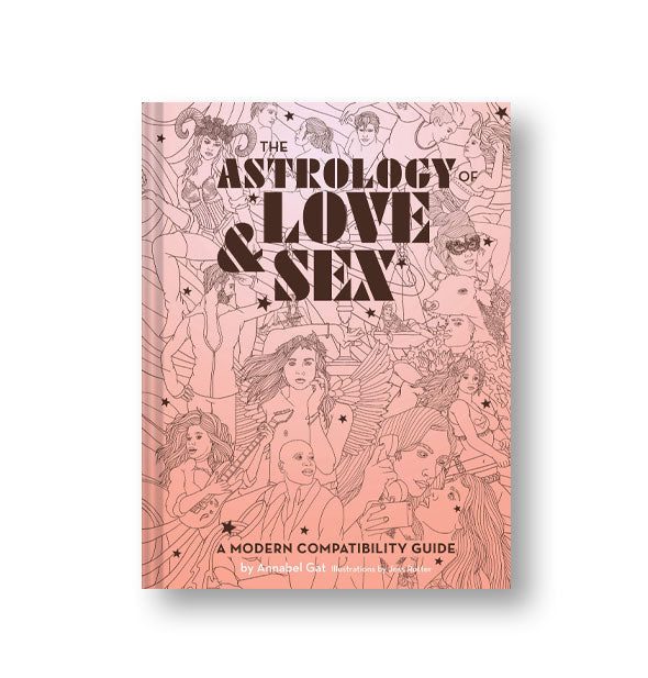 Heavily illustrated cover of The Astrology of Love & Sex: A Modern Compatibility Guide