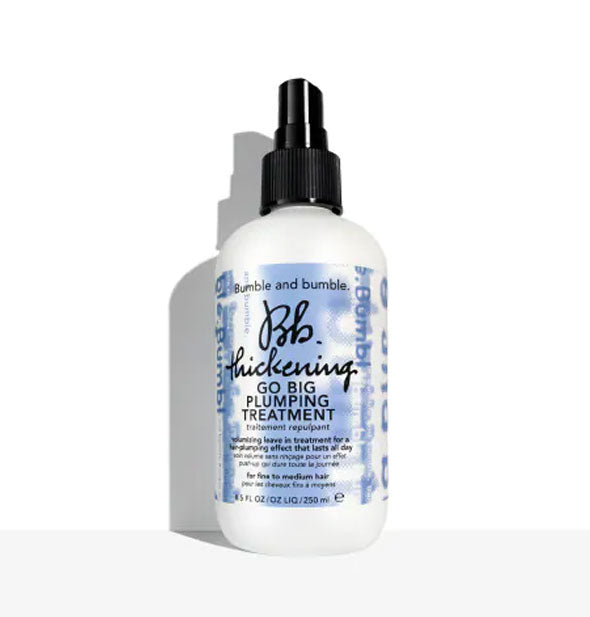 8.5 ounce bottle of Bumble and bumble Thickening Go Big Plumping Treatment