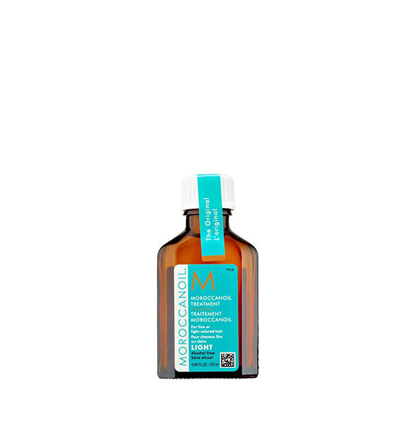 0.85 ounce bottle of Moroccanoil Light Treatment Oil