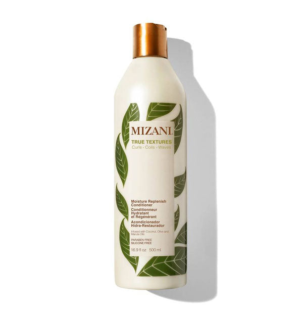 16.9 ounce bottle of Mizani True Textures Moisture Replenish Conditioner
