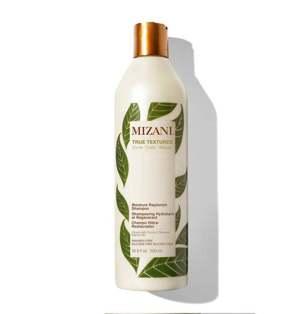 16.9 ounce bottle of Mizani True Textures Moisture Replenish Shampoo
