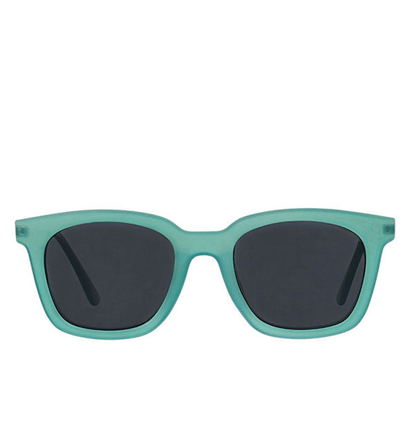 Front view of Peepers Endless Summer Sunglasses in Turquoise.