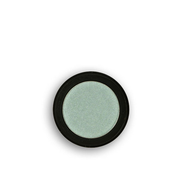 Light gray-green pressed powder eyeshadow