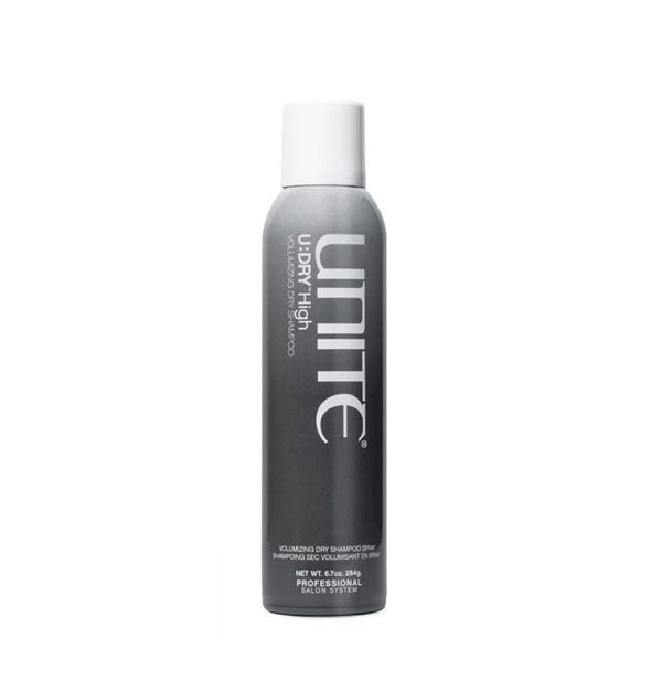 6.7 ounce can of Unite U:DRY High Dry Shampoo