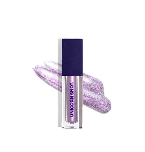 Tube of Unicorn Snot liquid eyeshadow in a shimmery purple shade