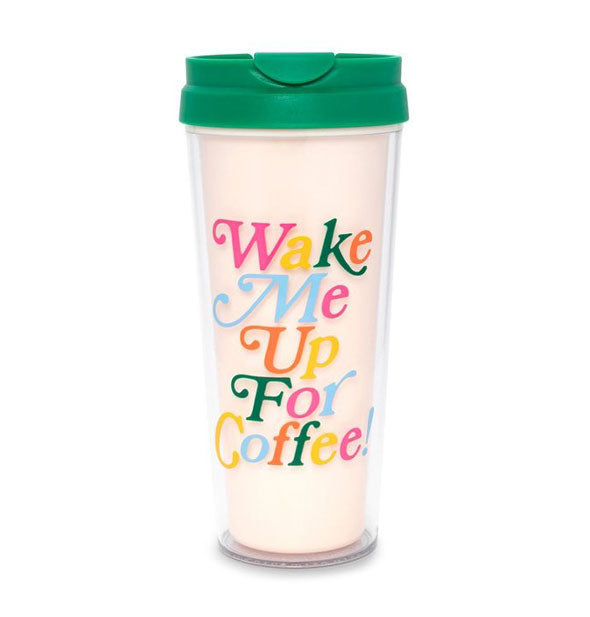 ban.do - Deluxe Hot Stuff Thermal Mug: Wake Me Up For Coffee