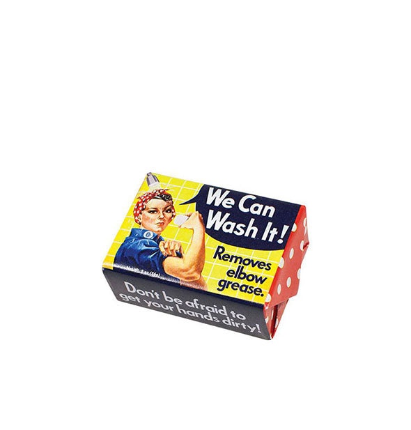  We Can Wash It Rosie The Riveter Soap Removes Elbow Grease