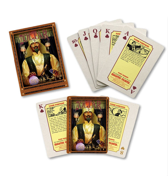 Additional samples from the Zoltar Speaks playing cards deck